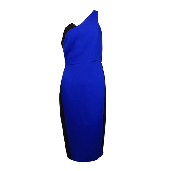 NWT Blue Color block Dress Size 6 - Picture 5 of 6
